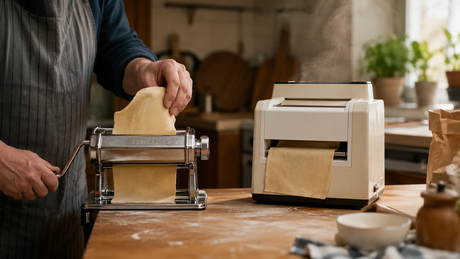 Marcato Atlas Pasta Machine vs. Electric Pasta Maker: Which One Actually Earns Its Spot