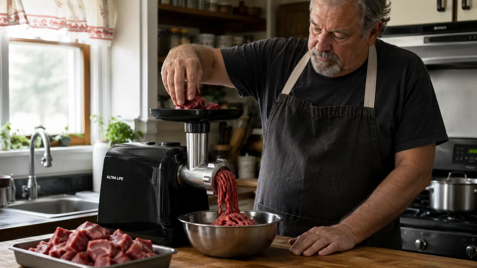 How to Grind Meat at Home With an Electric Meat Grinder