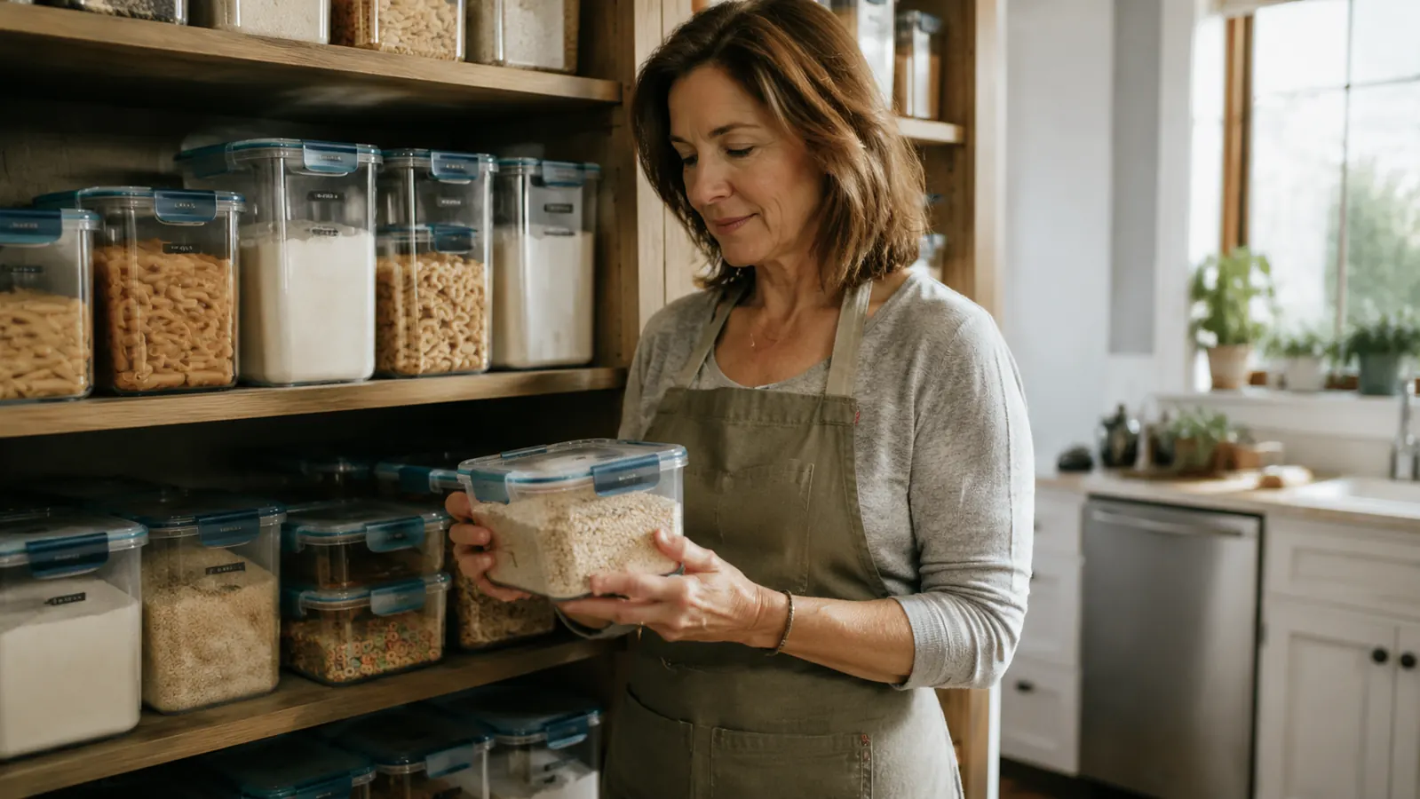 How to Organize Your Pantry With Food Storage Containers