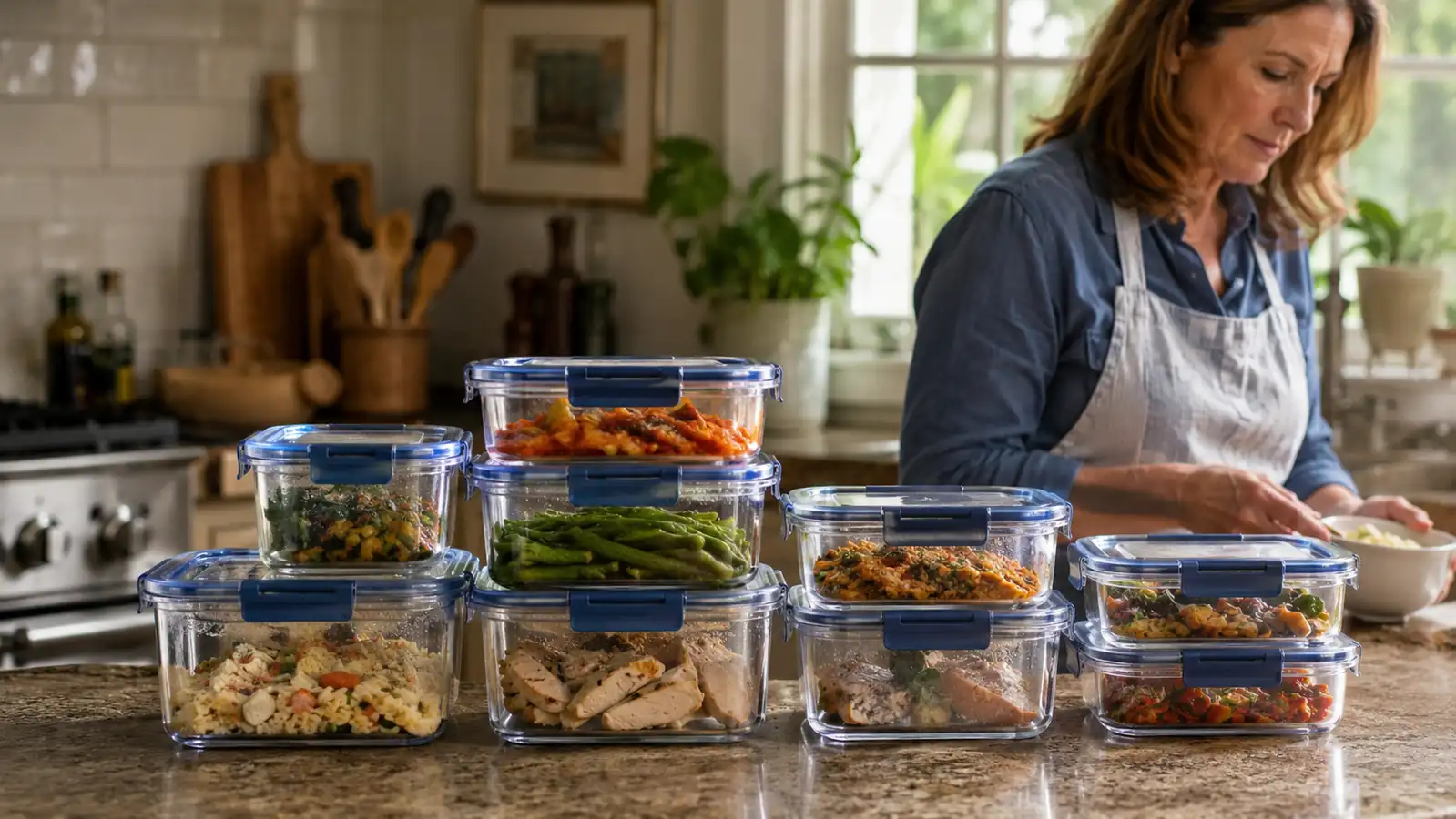Rubbermaid Brilliance 44-Piece Food Storage Set Review: A Full Year of Meal Prep and Leftovers
